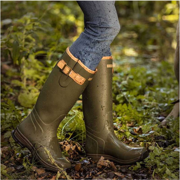 Ariat Womens Burford Wellington Boots - Olive Green